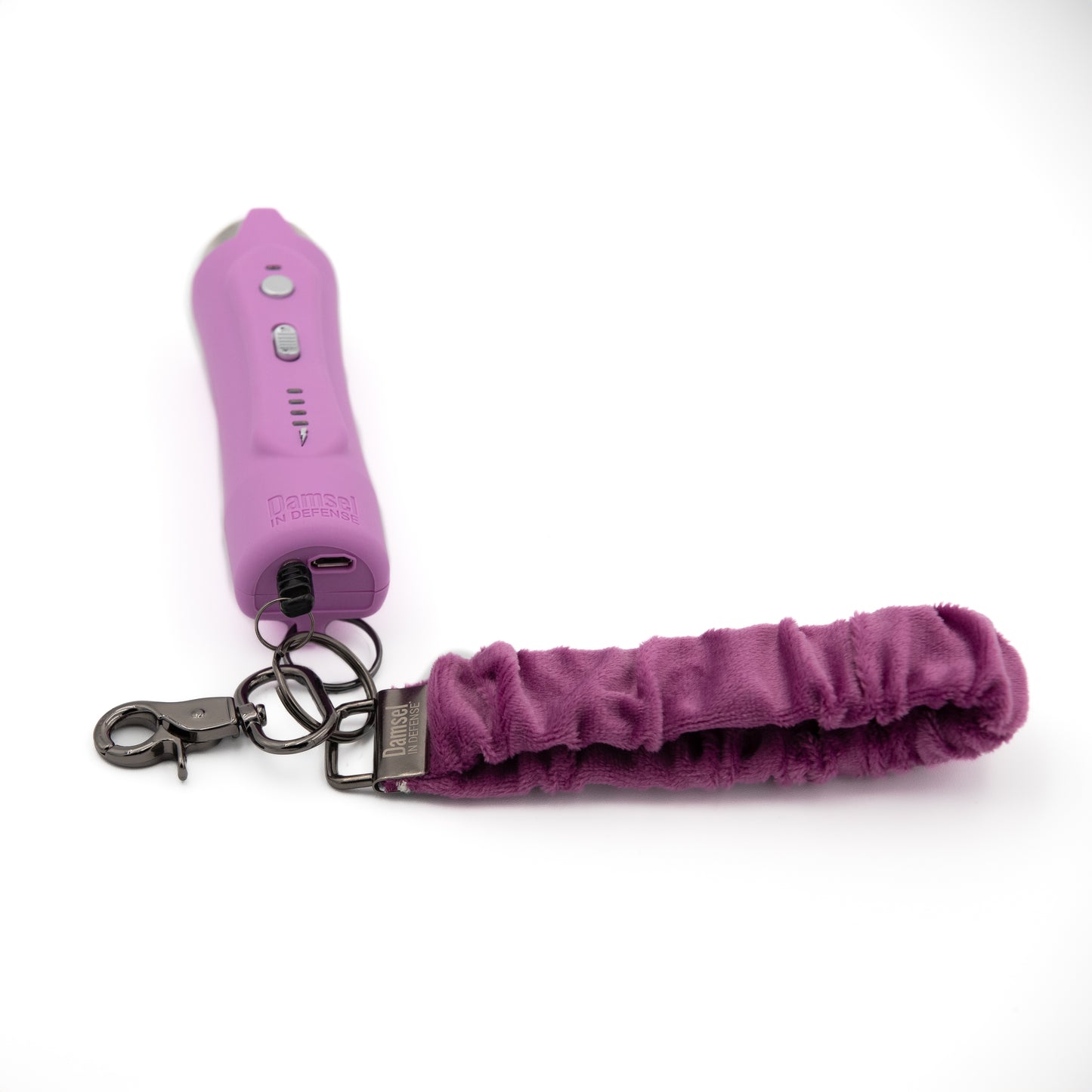 Scrunch Key Disable Pin Wristlet