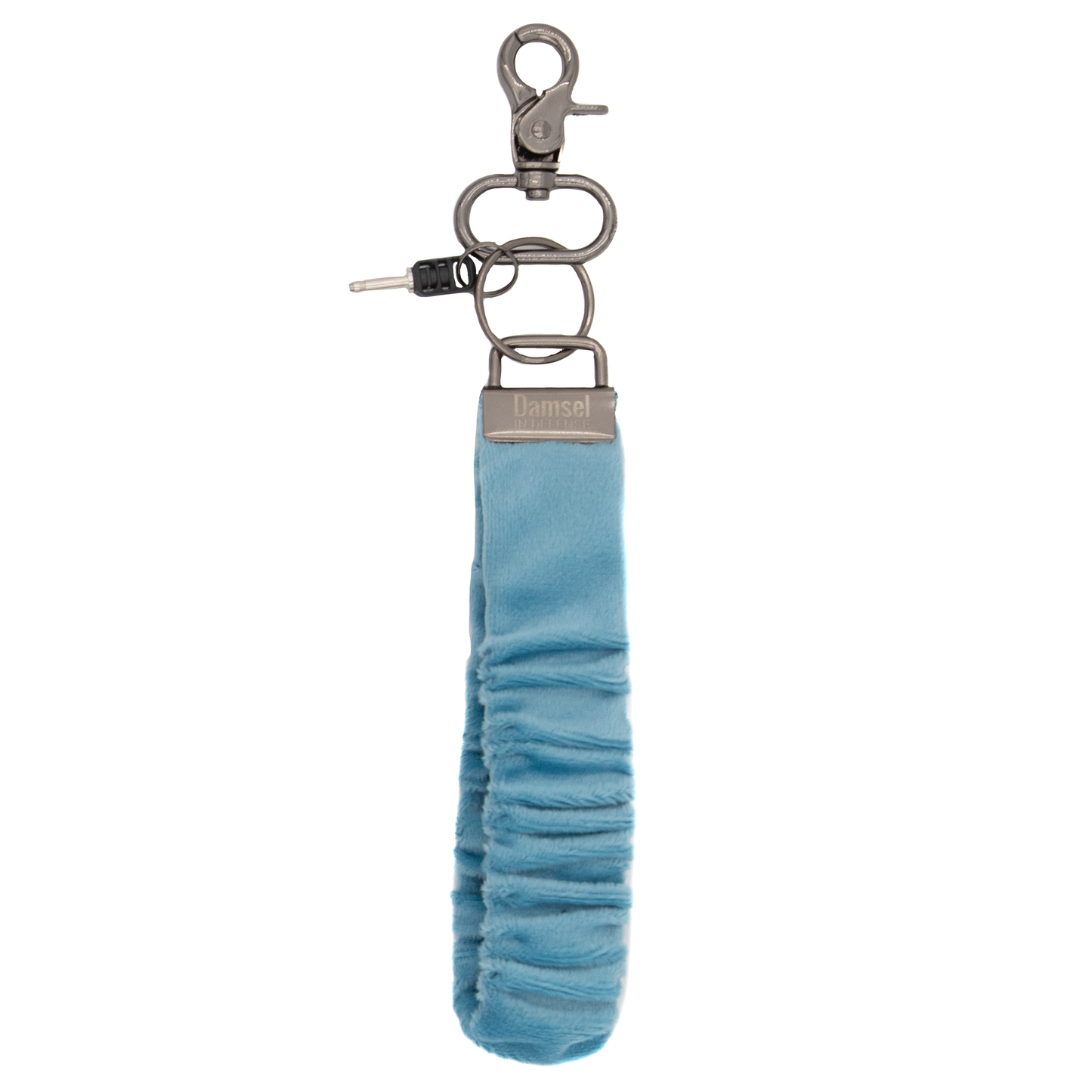 Scrunch Key Disable Pin Wristlet