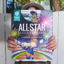 Load image into Gallery viewer, SAFE Hearts Book - All-Star Dugout Dreams